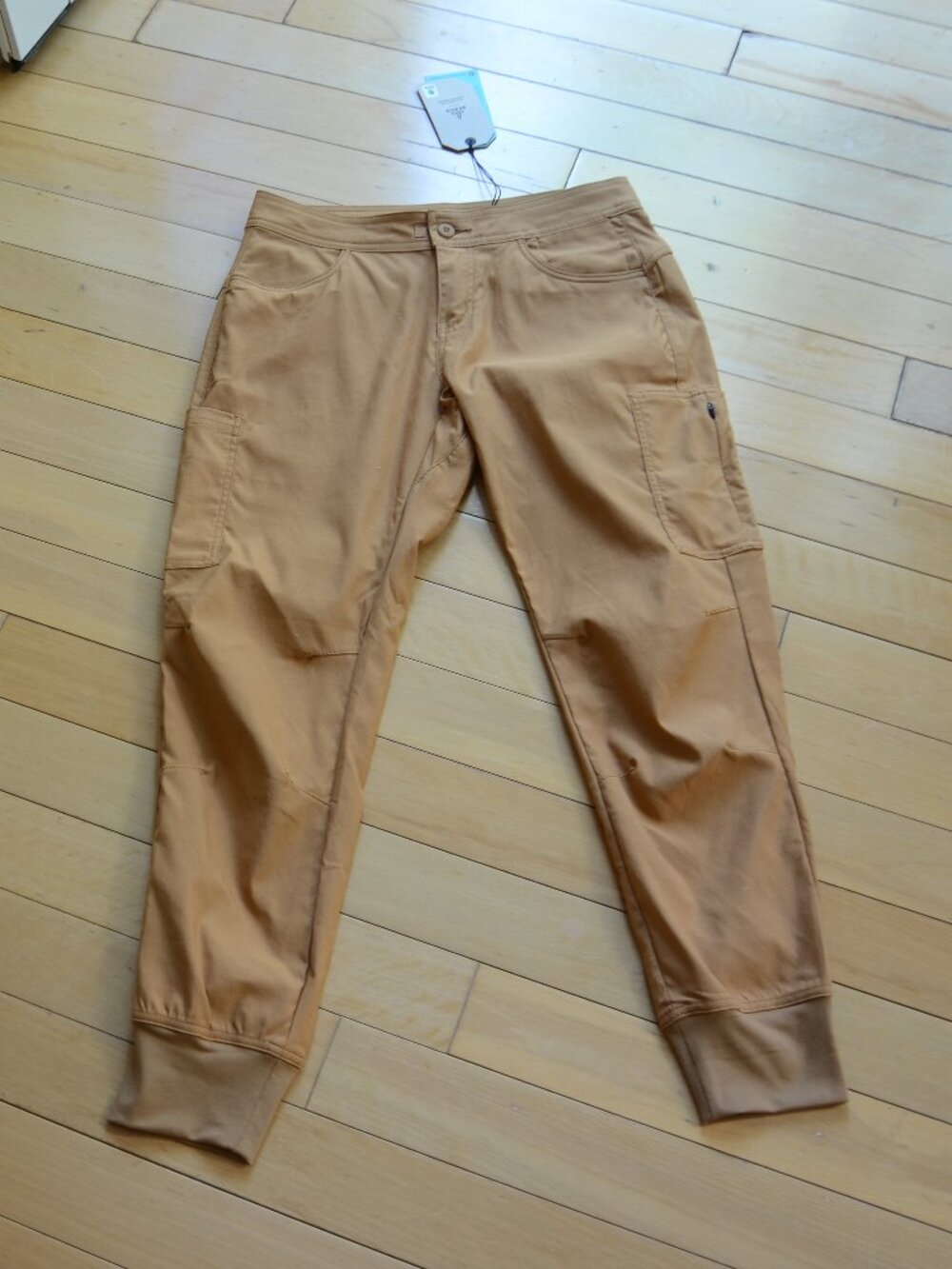 Prana Women's Camel Cargo Jogger Pants